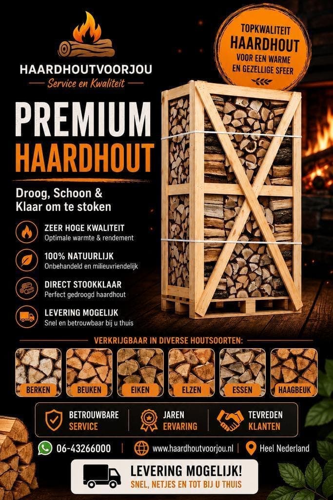 Haardhout van Goedkoop Eikenhaardhout — foto 1
